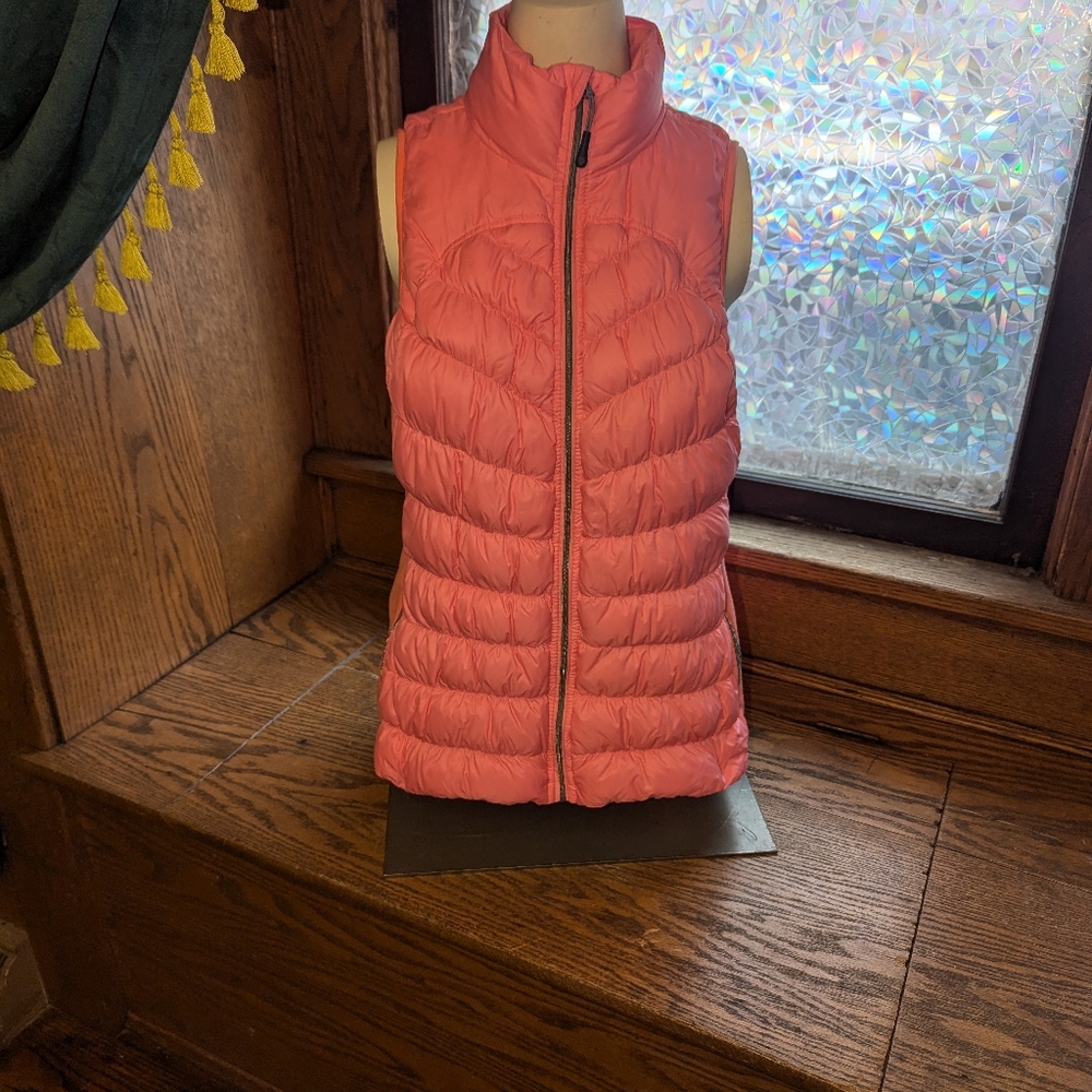 Tangerine women's Duck Down filled puffer vest
